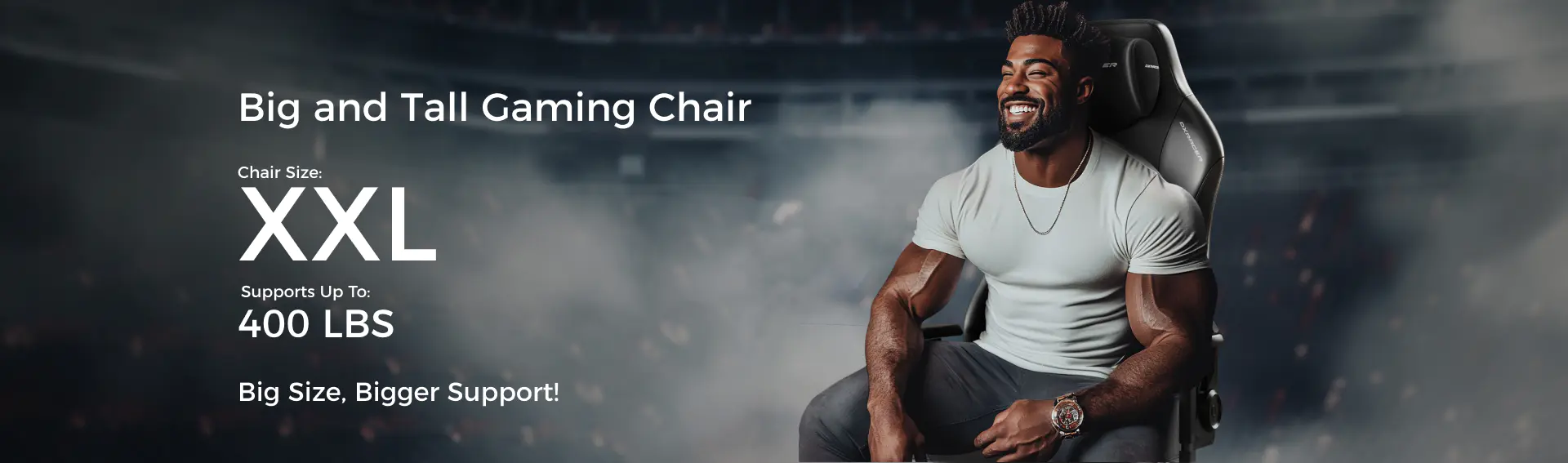 Heavy-Duty Gaming Chair for Big and Tall Gamers
