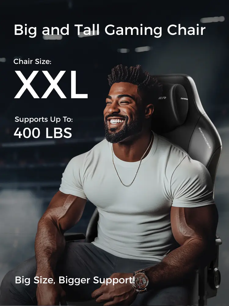 Heavy-Duty Gaming Chair for Big and Tall Gamers