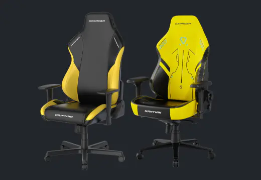 yellow gaming chair