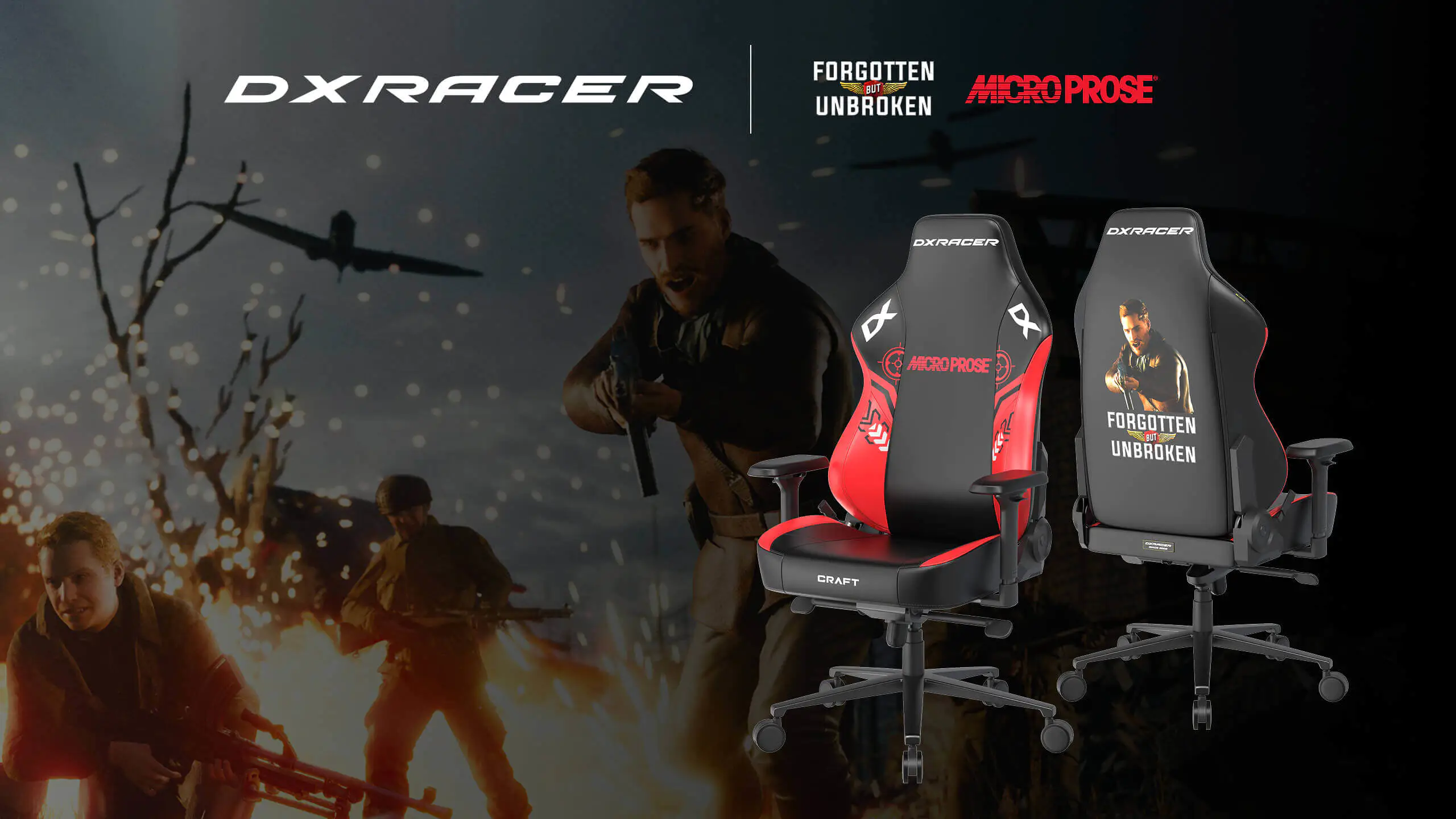 DXRACER Unveils Limited-Edition Gaming Chair in Collaboration with MicroProse and Centurion Developments at Gamescom 2025