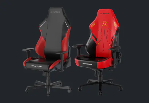 red gaming chair