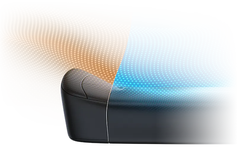 Dual-Density Foam Zone Filling