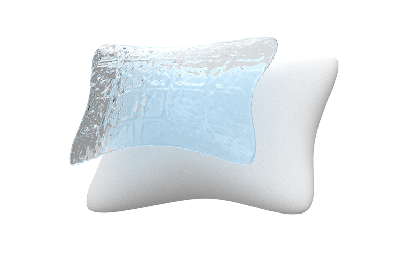 Cooling Gel Foam Headrest