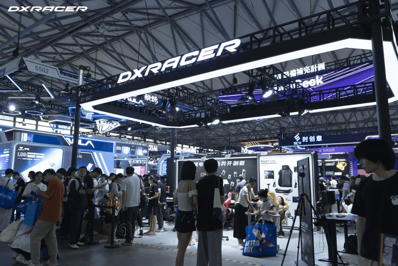 DXRACER 2025 ChinaJoy Recap: Martian Pro Electric Gaming Chair Makes Its Debut​